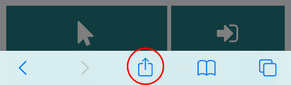 Add to home scree step 1