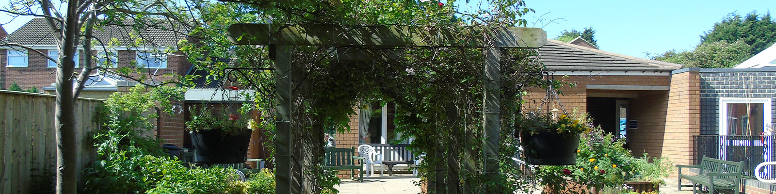 the gardens at Rockwell House