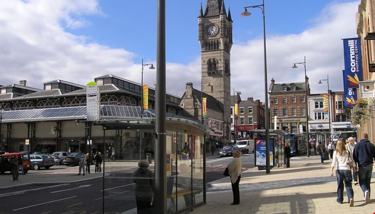 Changes made to Darlington town centre bus stops and bus services