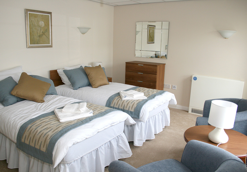 one of the guest rooms