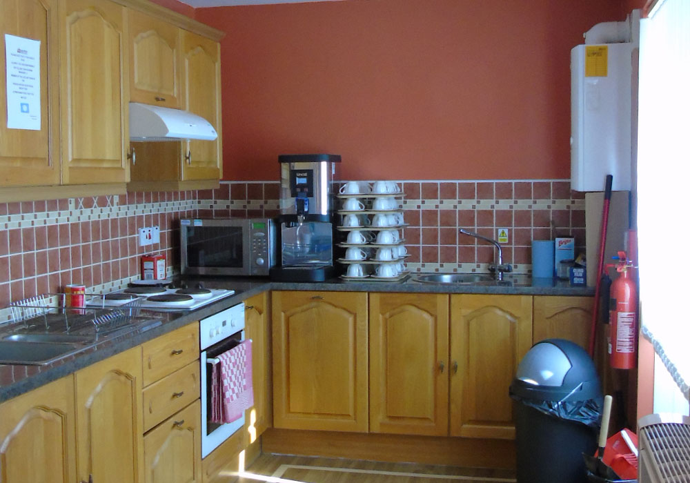 a kitchen area at Hargreave Terrace