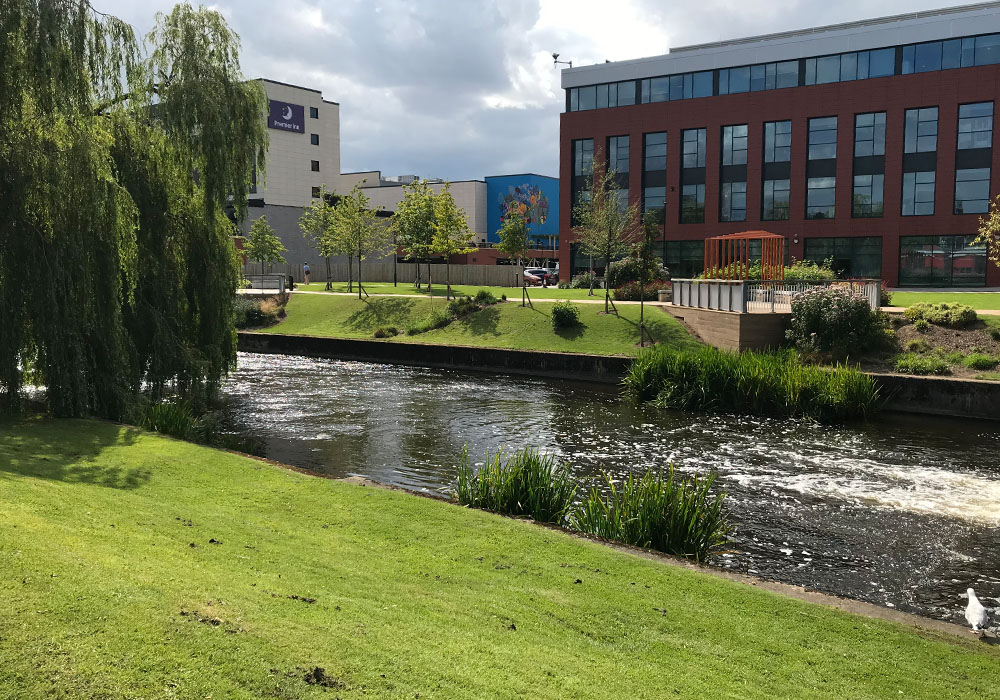 a view of Skerne river