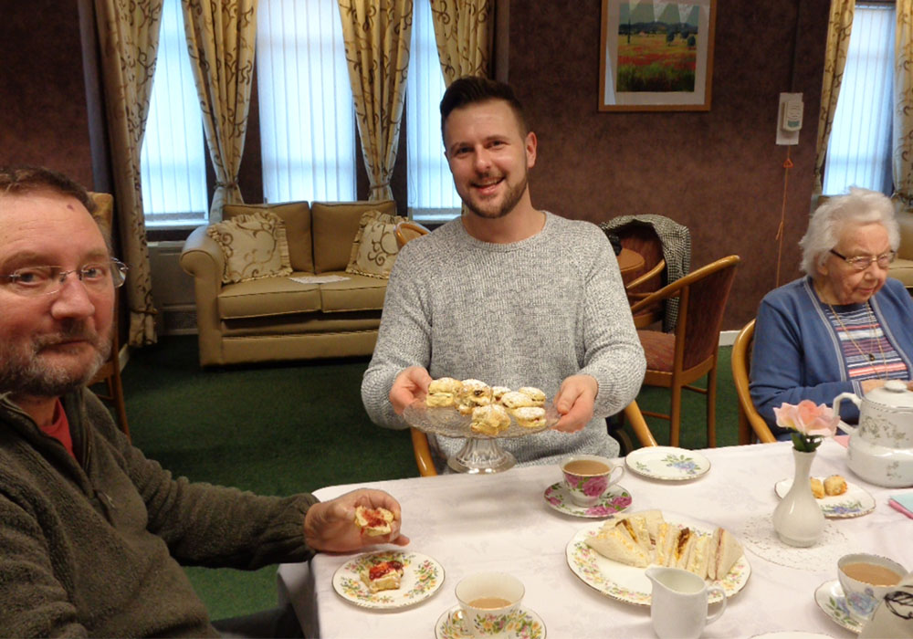 afternoon tea at Hargreave Terrace