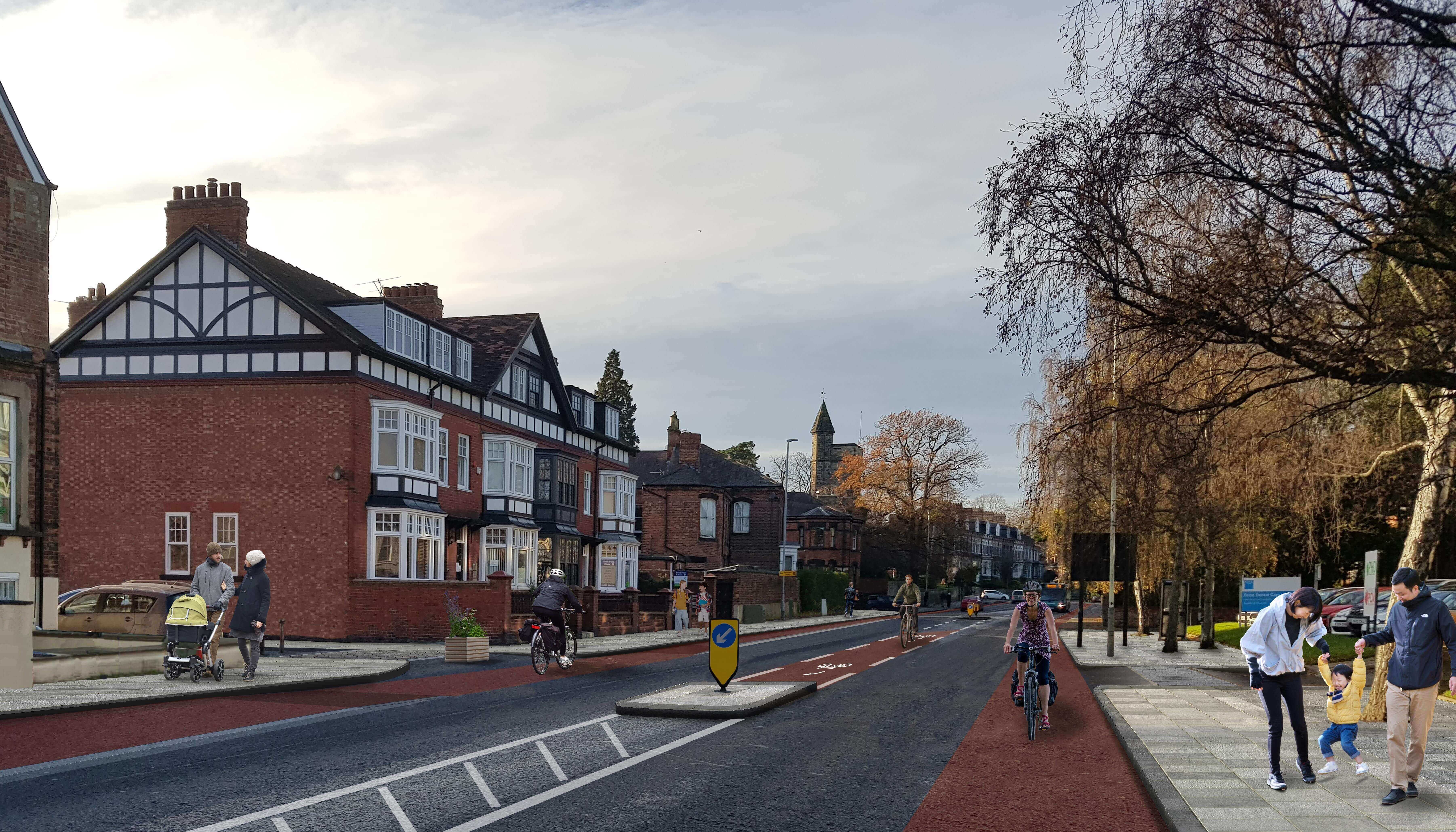 Work starts on new cycling and walking route