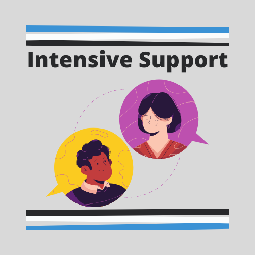 Intensive support logo