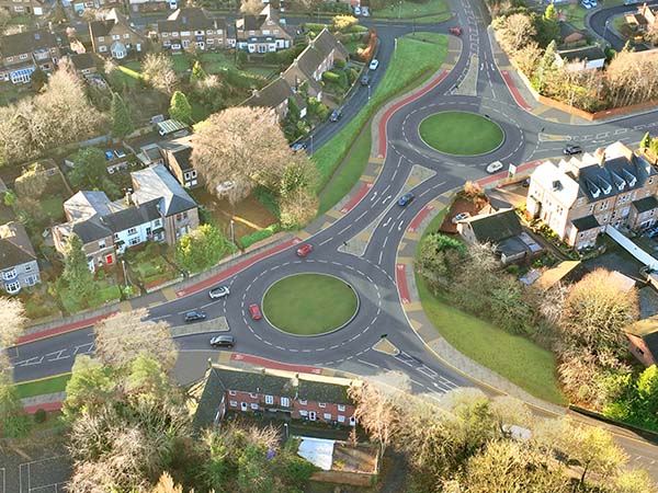 artist impression of the proposed redeveloped roundabouts