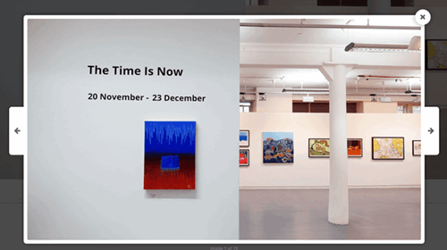 Time is now gallery exhibition