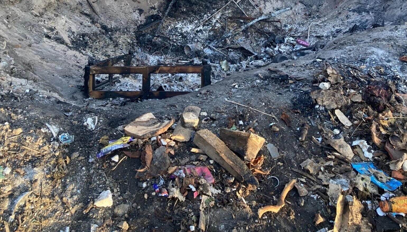 Waste removal business owner prosecuted for burning rubbish