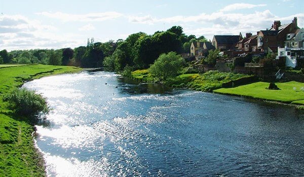 River at Hurworth-on-Tees