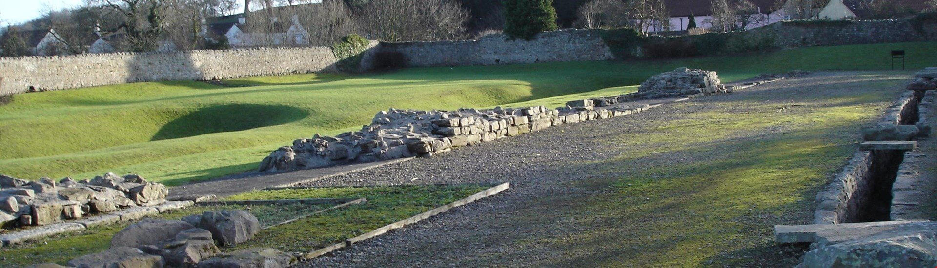 Roman fort remains