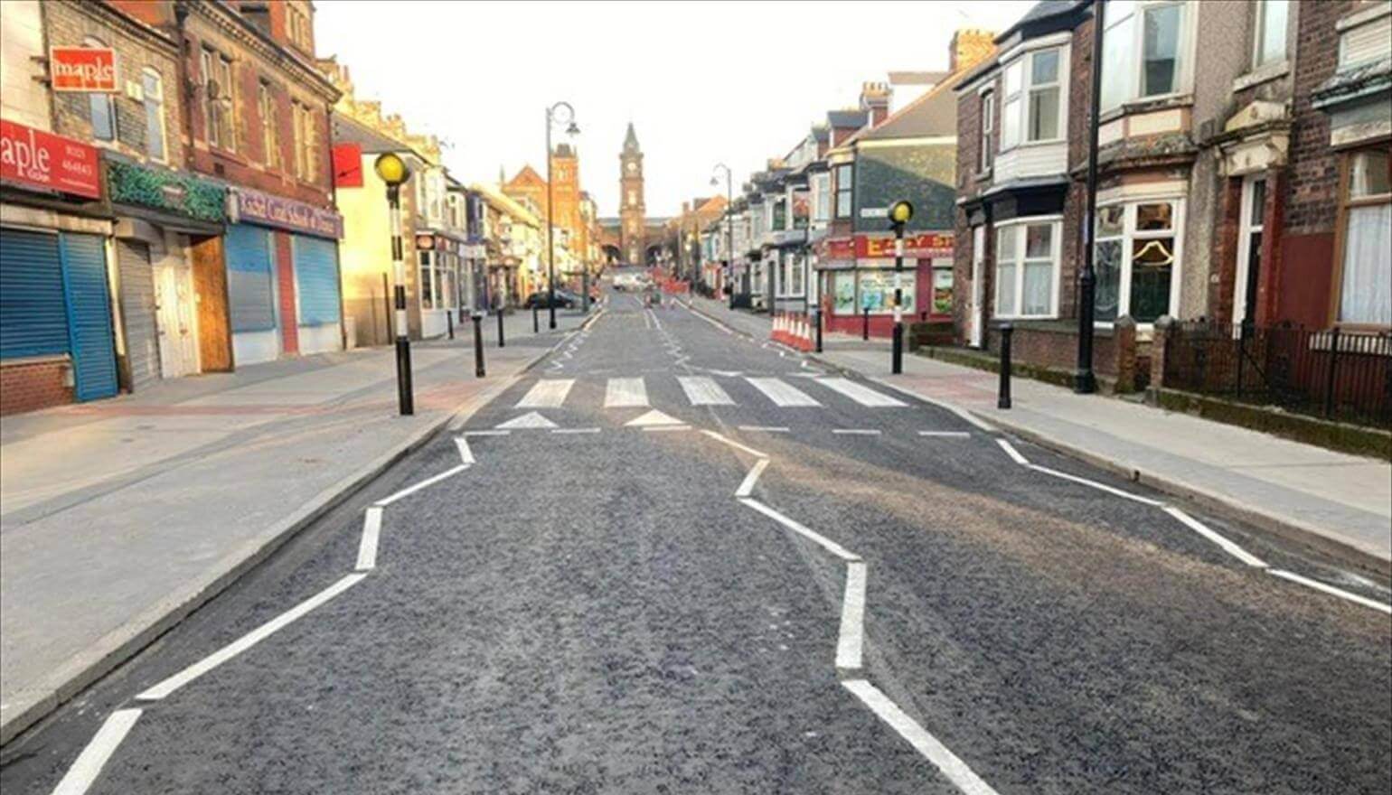 Regeneration works on Victoria Road begin