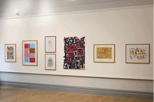 Painting exhibition in Crown Street Library