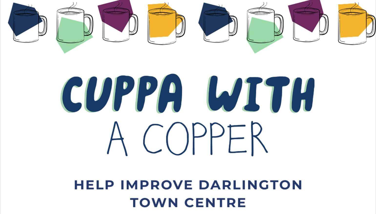 Cuppa with a Copper events to help improve town centre