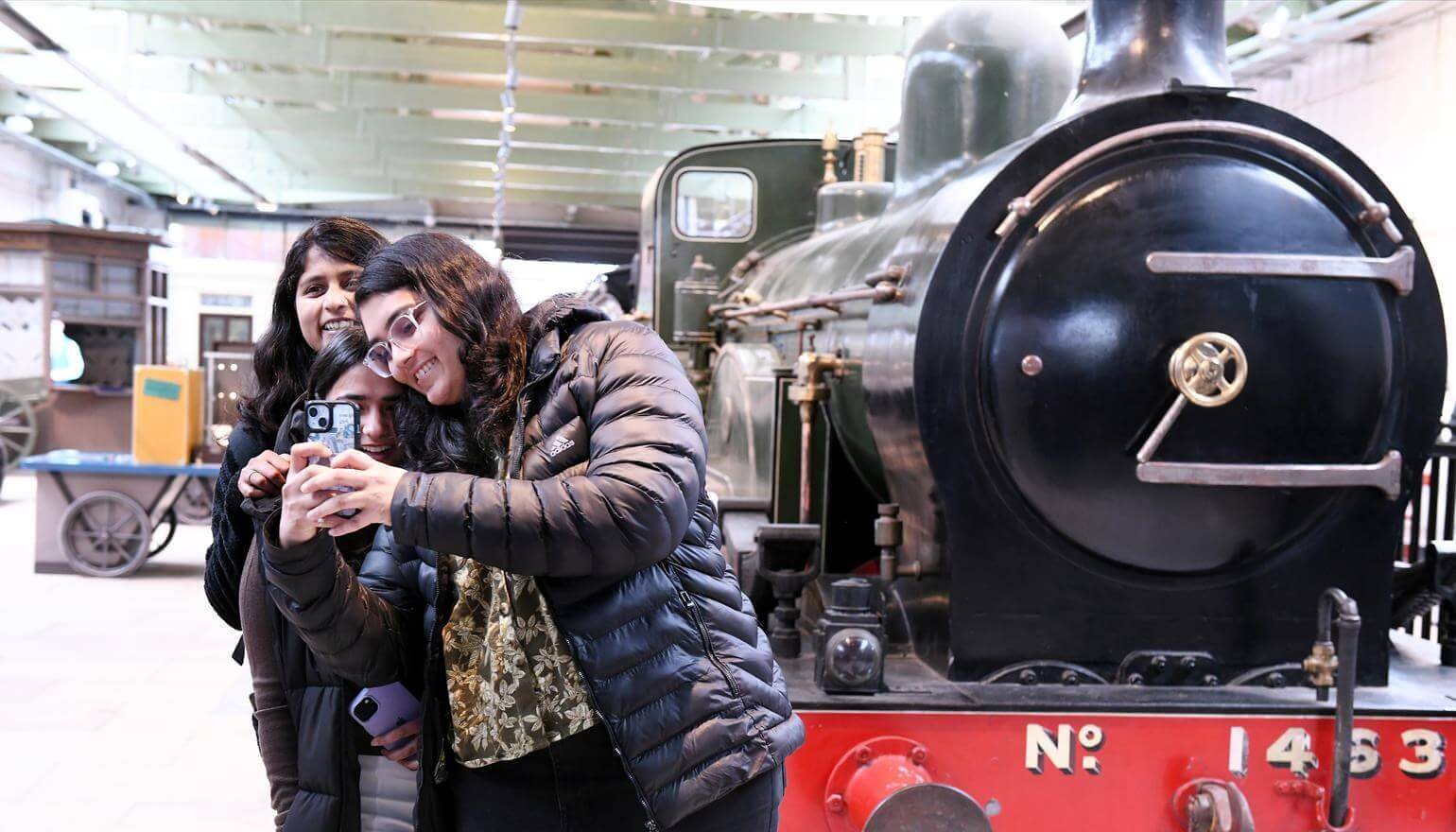 International students gets a glimpse of railway heritage