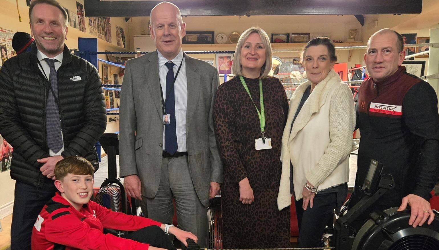 New gym equipment lifts youngsters’ spirits