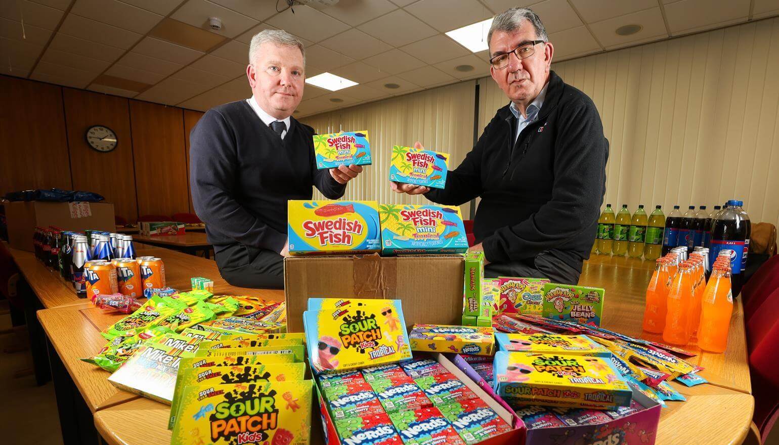 Are the sweets you’re giving safe?