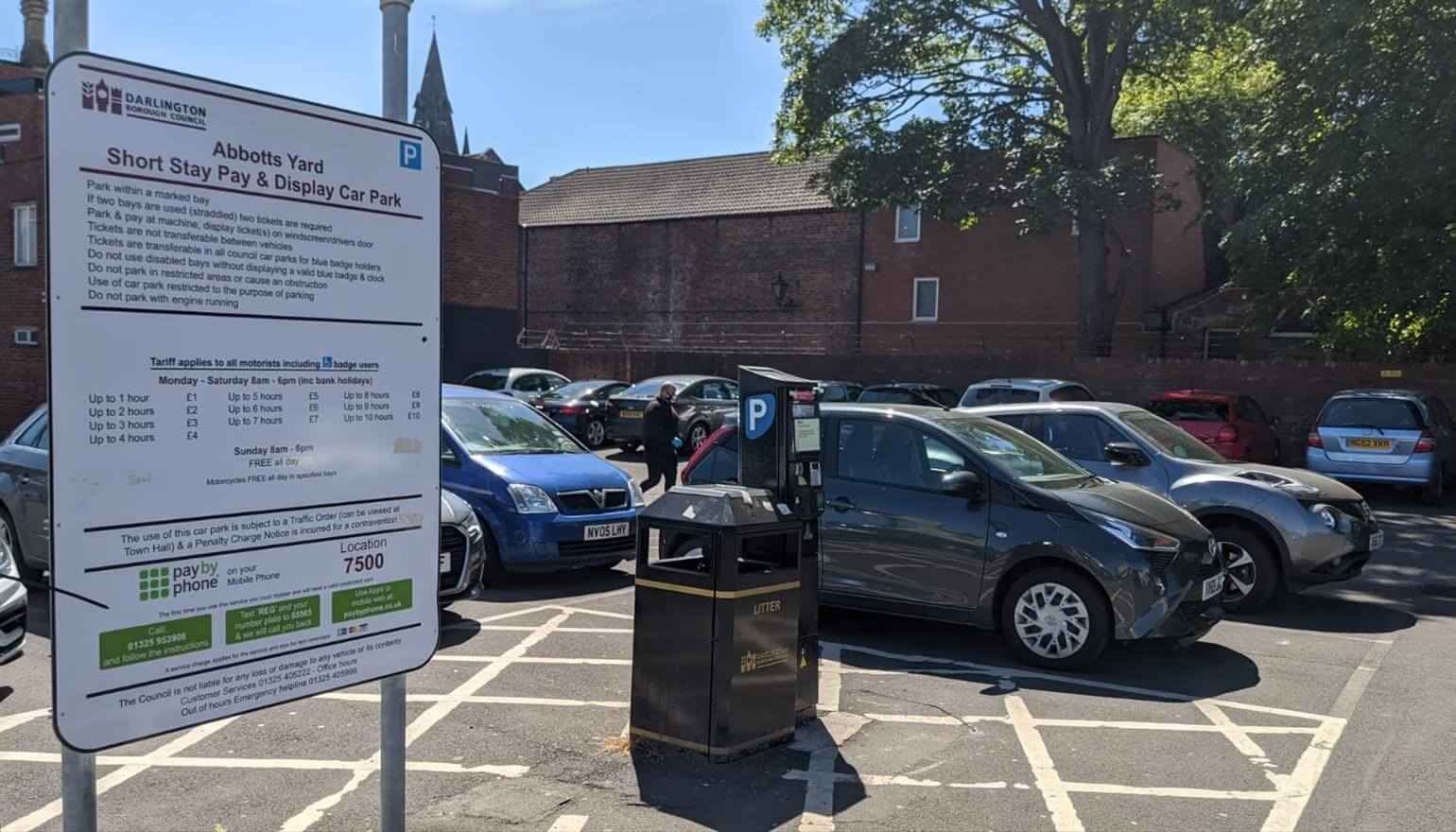 Parking scam alert