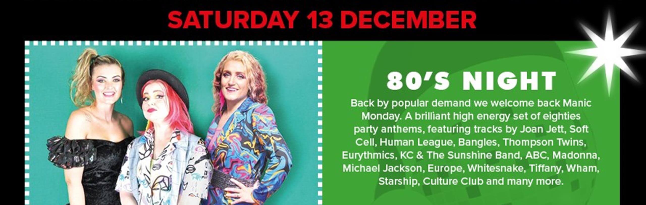 Dolphin Centre Christmas Party Nights
