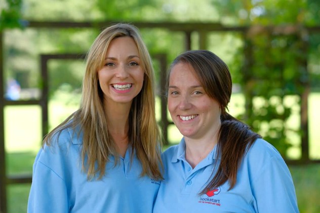 Suzy Hill and Laura Pattinson